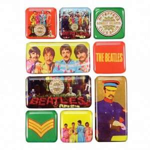  The Beatles Sgt. Pepper Magnet 9 Pack