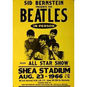  Beatles, The   The Beatles 1966   CONCERT   POSTER from 