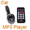 LCD Car  MP4 Player FM Transmitter SD/MMC Remote 12V 24V Black 