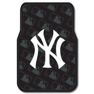  New York Yankees Front Floor Mats 2 Piece MLB Baseball 