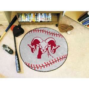 Fordham Rams NCAA Baseball Round Floor Mat (29)  Sports 