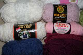   Assorted Wool Acrylic Yarn BABY Vannas Lion Organic Knitting  