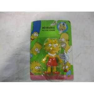  The Simpsons Lisa Simpson Bendable Figure Toys & Games