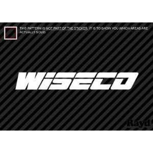   2x) Wiseco   Sticker   Decal   Die Cut #2 (12 wide) 