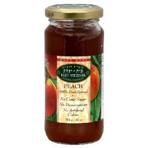 Beit Yitzhak Natural Prod, Spread Fruit Peach, 10 Ounce (6 Pack 