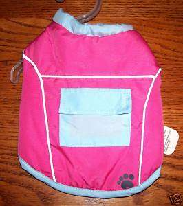 Top Paw Reversible Jacket Pink and Plaid Small Dog  