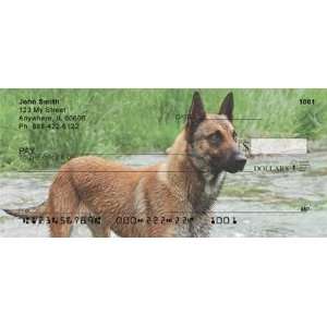  Belgian Malinois At The River Personal Checks Office 