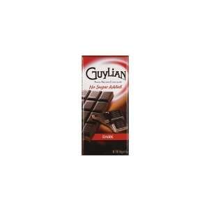 Guylian No Sugar Added Dark Chocolate Bar Belgium  Grocery 