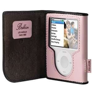 Belkin Leather Folio Case For iPod Nano   Case For Digital 