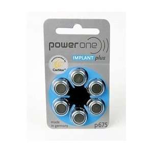 Power One 675 Cochlear Implant Batteries (6 pack) Camera 