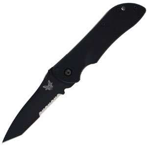 Benchmade Knives Stryker, G10 Handle, Black Blade, ComboEdge