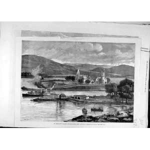  St BenedictS College Monastery Caledonian Canal Print 