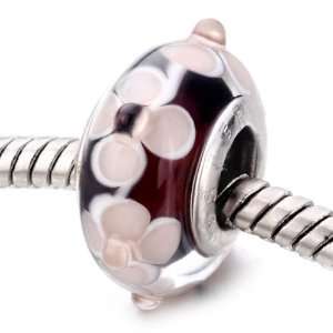   Murano Glass Beads Fits Pandora Charms Bracelet Pugster Jewelry