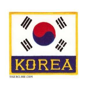 Patch   Korean Flag with Korea