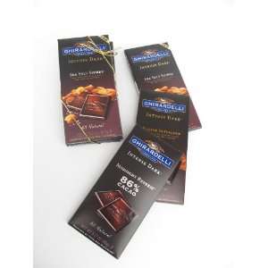 Pack Ghirardelli Block Chocolate Candy Bars   1 Each Toffee 