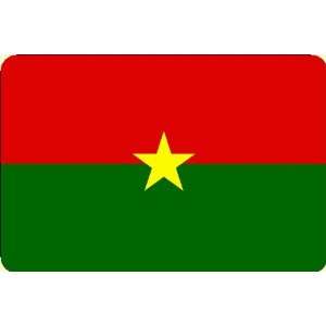  Burkina Faso Flag Mouse Pad