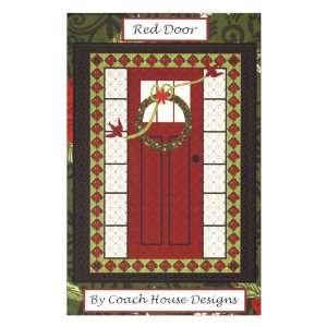  Red Door Quilt Pattern By The Each Arts, Crafts & Sewing