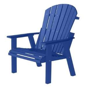 2 Comfo Back Resin Chair   Pacific Blue Patio, Lawn 