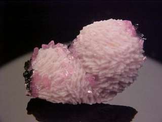 UNIQUE Rhodochrosite on Quartz Pseudomorph after Rhodochrosite SOUTH 