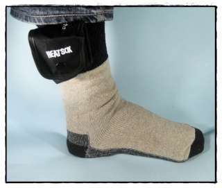 MEDIUM Grabber Heat Sox Battery Powered Socks Mens 5 9 Womens 6 10 