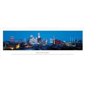  Kansas City, Missouri Unframed Panoramic Photograph Wall 