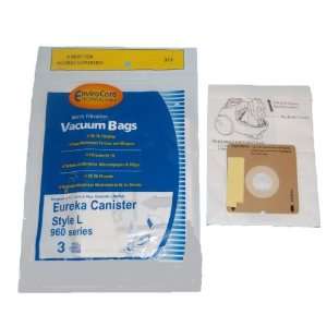  Eureka L Microlined Vacuum Bags for 960 Series 61715A 6 