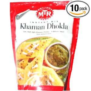 MTR Dhokla Khaman Instant Mix, 7 Ounce (Pack of 10)  