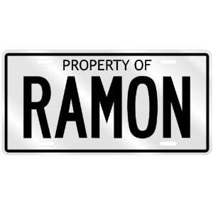  NEW  PROPERTY OF RAMON  LICENSE PLATE SIGN NAME