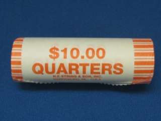   state quarter bank roll h t nf string united states mint coins