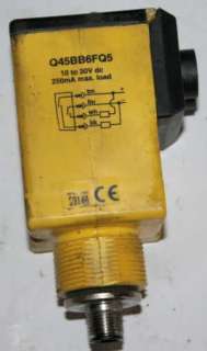 BANNER PHOTO SENSOR FIBER OPTIC OPPOSED 30VDC Q45BB6FQ5  