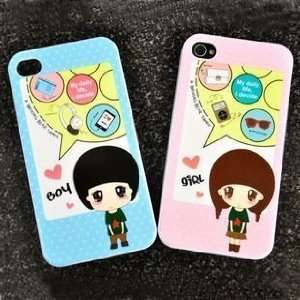  Lover iPhone Case (2cases a set) 004 for iPhone 4/4s 
