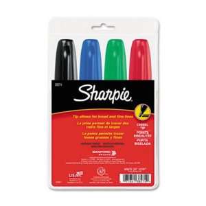  Sharpie Chisel Tip Permanent Markers   5.3mm Chisel Tip 