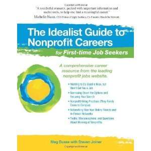  The Idealist Guide to Nonprofit Careers for First time Job 