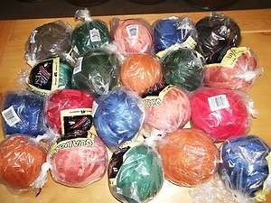 20 Balls Nylotex Yarn Craft Weaving Knitting Loom  