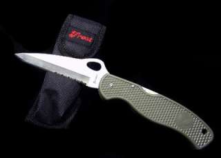 Barracuda Rostfrei Lockback Folding Knife & Sheath NEW  