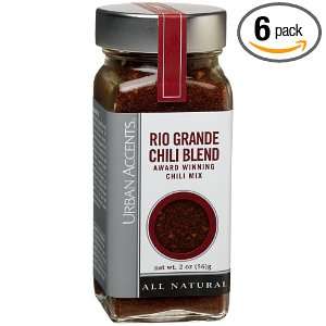 Urban Accents Rio Grande Chili Blend™, 2.0 Ounce Bottles (Pack of 6)