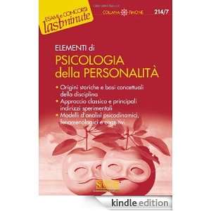 Elementi di psicologia della personalità (Il timone) (Italian Edition 