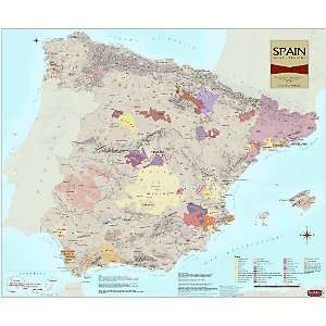  Wine Map of Spain