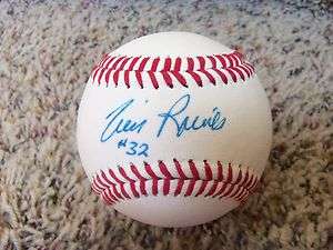 TIM RAINES #32 Signed Official League Baseball  Guaranteed Authentic 