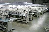 Barudan BENSME YN 20 Embroidery Machine Sr # 95610L  