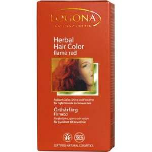  Logona Flame Red Herbal Hair Color Beauty