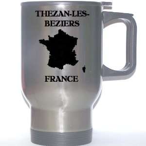  France   THEZAN LES BEZIERS Stainless Steel Mug 