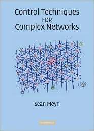   Complex Networks, (0521884411), Sean Meyn, Textbooks   