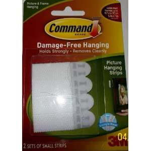  Command 3M Damage   Free Hanging Picture Hanging Strips (2 