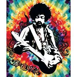  Jimi Hendrix Tie Dye Micro Raschel Fleece Blanket Toys 