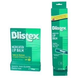  Blistex Green Medicated Lip Balm (Pack of 24) Health 