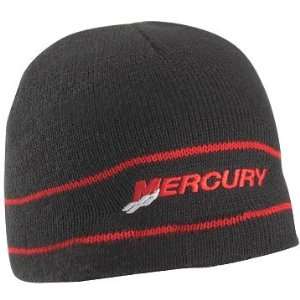   Mercury Beanie Black Embroided Logo Made In U.S.A.