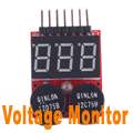 Lipo Battery Voltage Monitor Meter 7.4V 11.1V 22.2V  