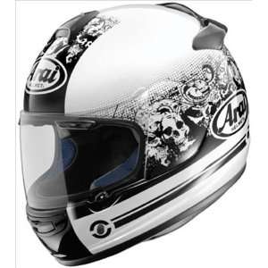  Arai Vector 2 Motorcycle Helmet   Thrill White Large Automotive
