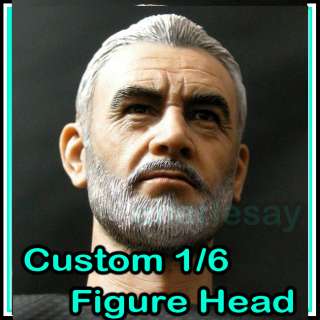 ROADSHOW Hot Custom 1/6 Figure Head Sculpt Sean Connery The Rock 